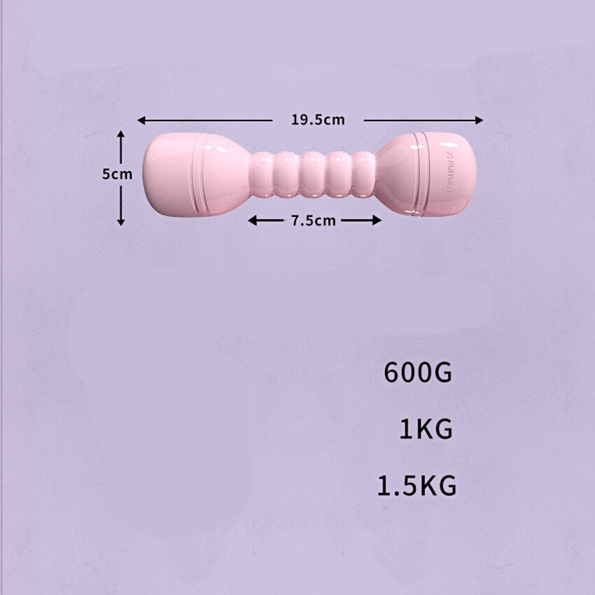 Dumbbell ladies fitness home  gymnastics exercise small dumbbell set