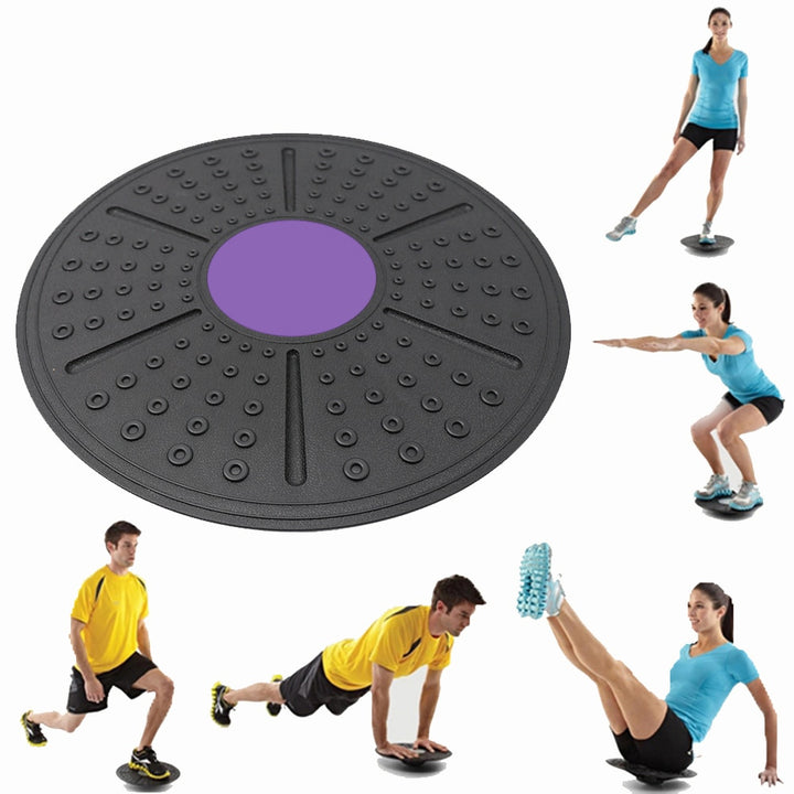 Yoga Balance Board 360 Degree Rotation Disc Round Waist Twisting Training Equipment