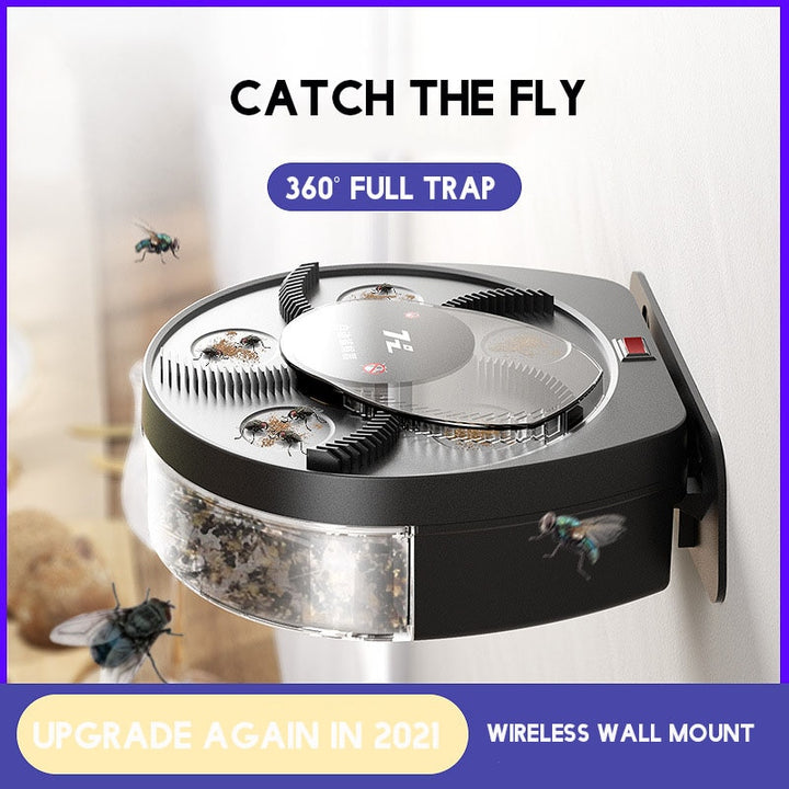 JOYLOVE Fly Trap Automatic Fan Blade Wireless Fly-killing Lamp - Pioneer Merchandise