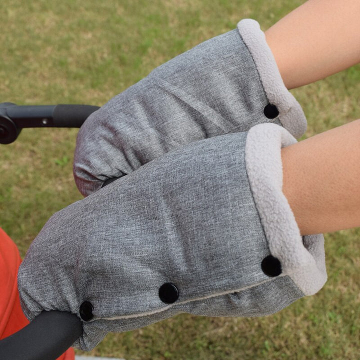 Baby Stroller Gloves Pushchair Hand Muff Windtight Waterproof Pram Accessory - Pioneer Merchandise