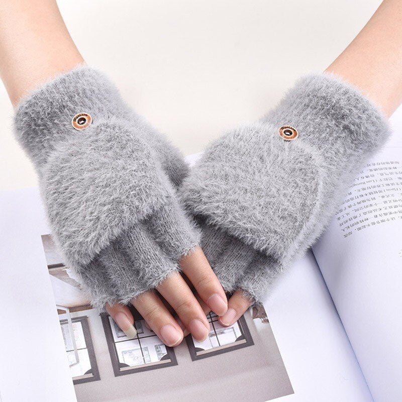 Warm Cartoon hedgehog winter gloves - Pioneer Merchandise