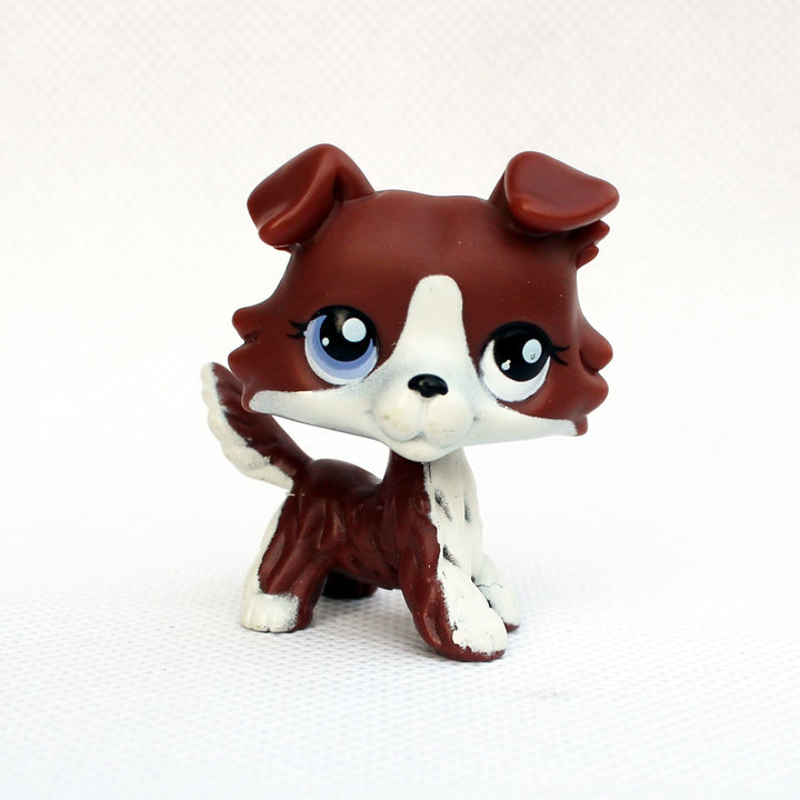 LPS CAT Original Littlest pet shop bobble head toys collie dogs