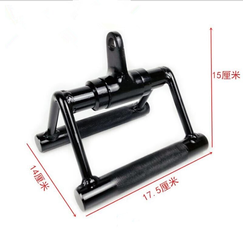 360° Rotatable Gym Fitness T-bar For Pulley Cable Machine Rowing