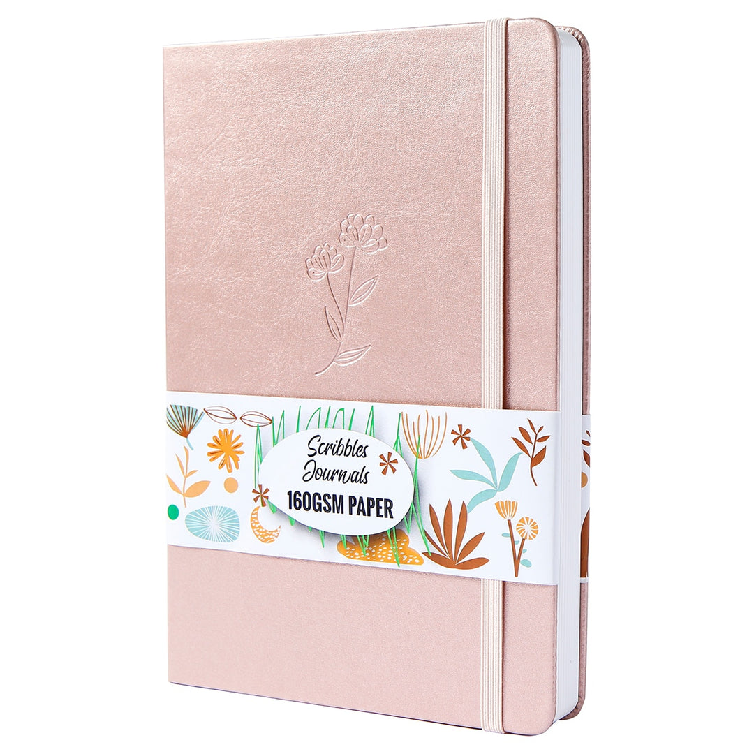 ROSE GOLD Cover Dotted Notebook - Pioneer Merchandise