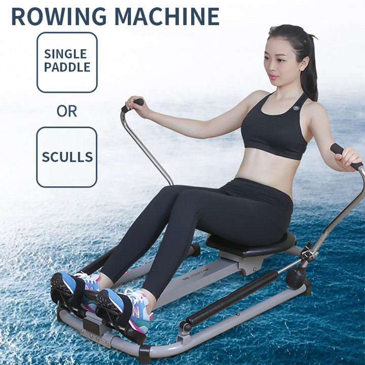 Rowing machine home silent hydraulic rowing machine