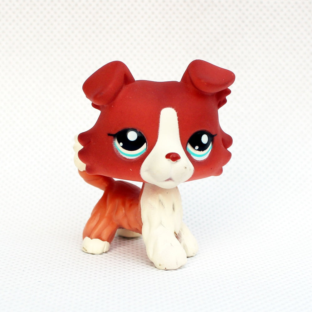 LPS CAT Original Littlest pet shop bobble head toys collie dogs