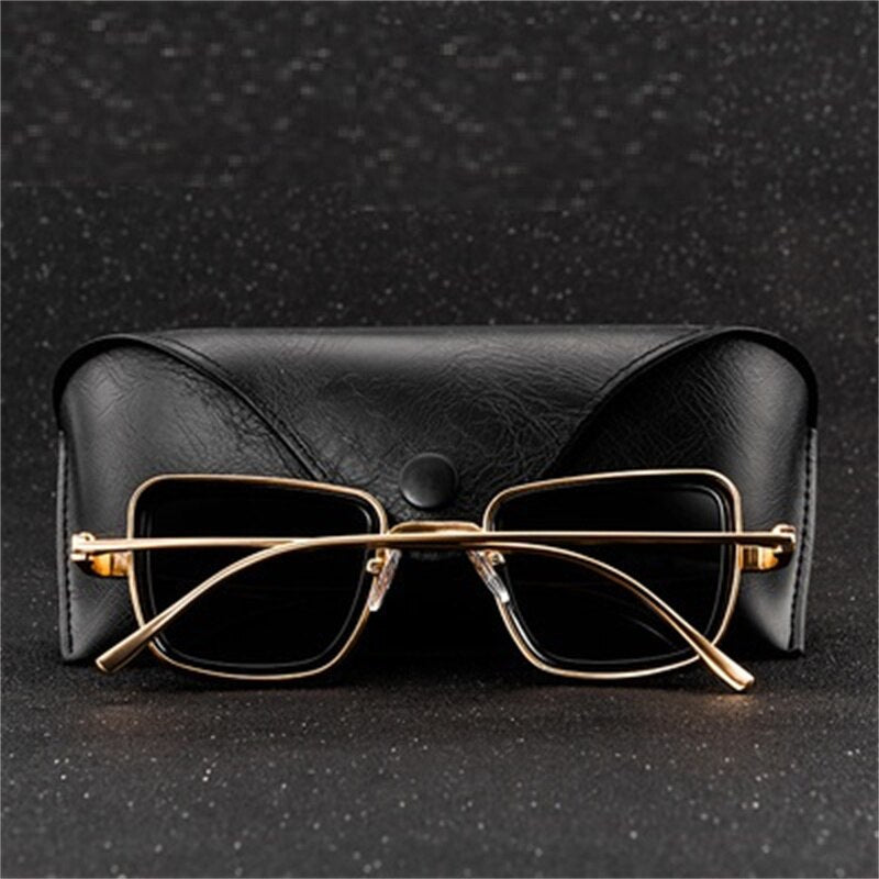 Steampunk Style Square Sunglasses