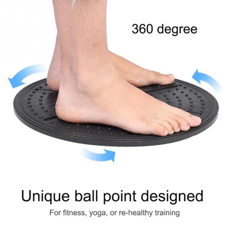 Yoga Balance Board 360 Degree Rotation Disc Round Waist Twisting Training Equipment