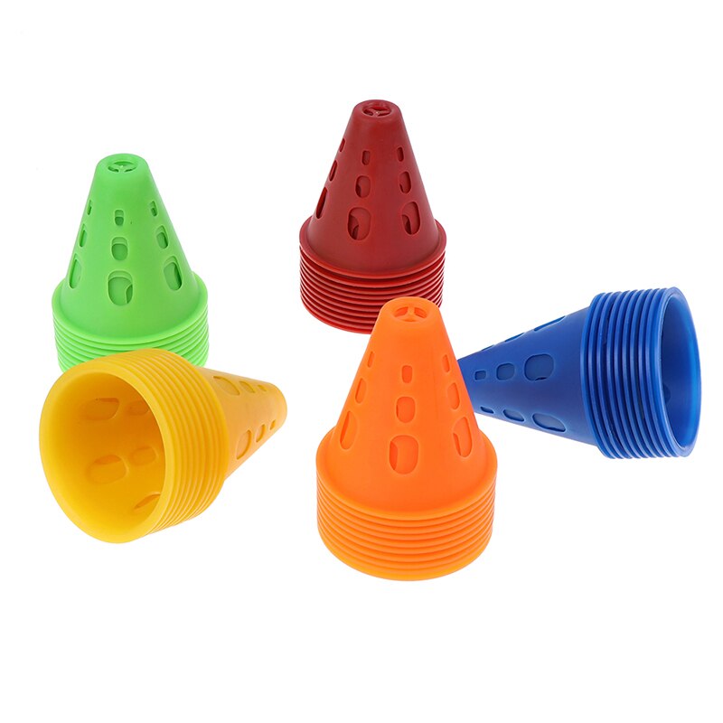 Soccer Trainning Cone 10pcs Stadium Marking Agility Training Equipment