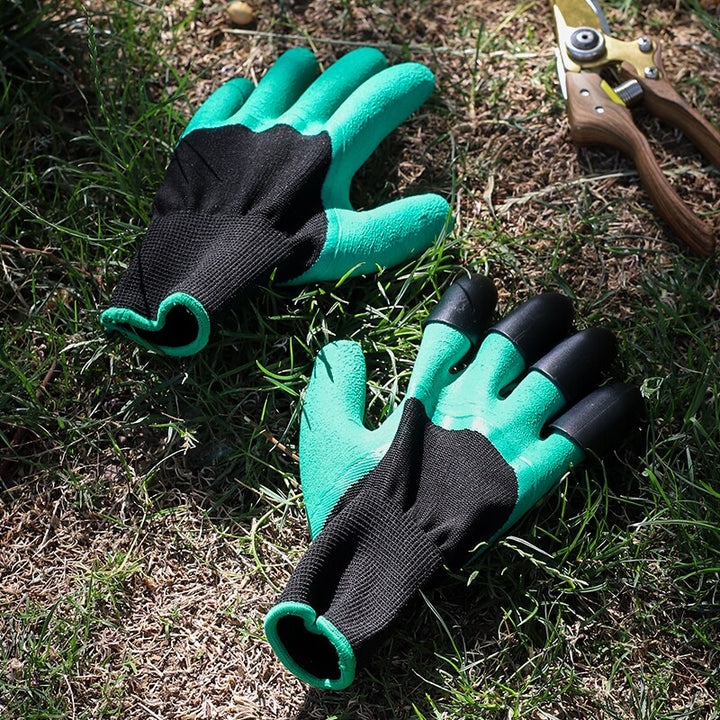 Durable rubber waterproof Garden gardening gloves for men women - Pioneer Merchandise