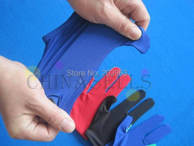 elasticity snooker pool billiards cue gloves billiard three finger glove 8 balls 9balls gloves - Pioneer Merchandise