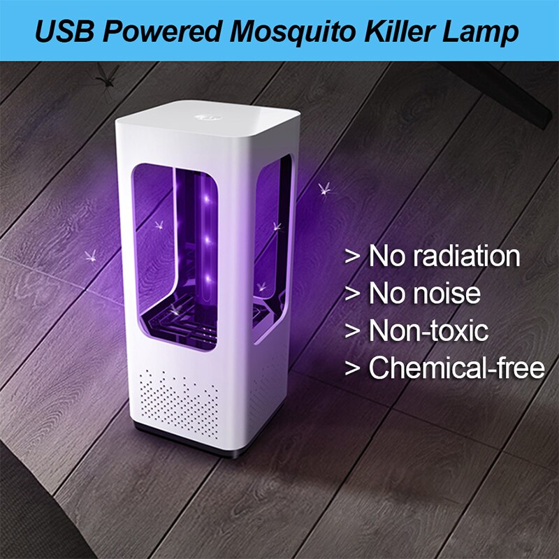 Led Mosquito Killer Lamp Anti Mosquito Fly Trap Lamp - Pioneer Merchandise