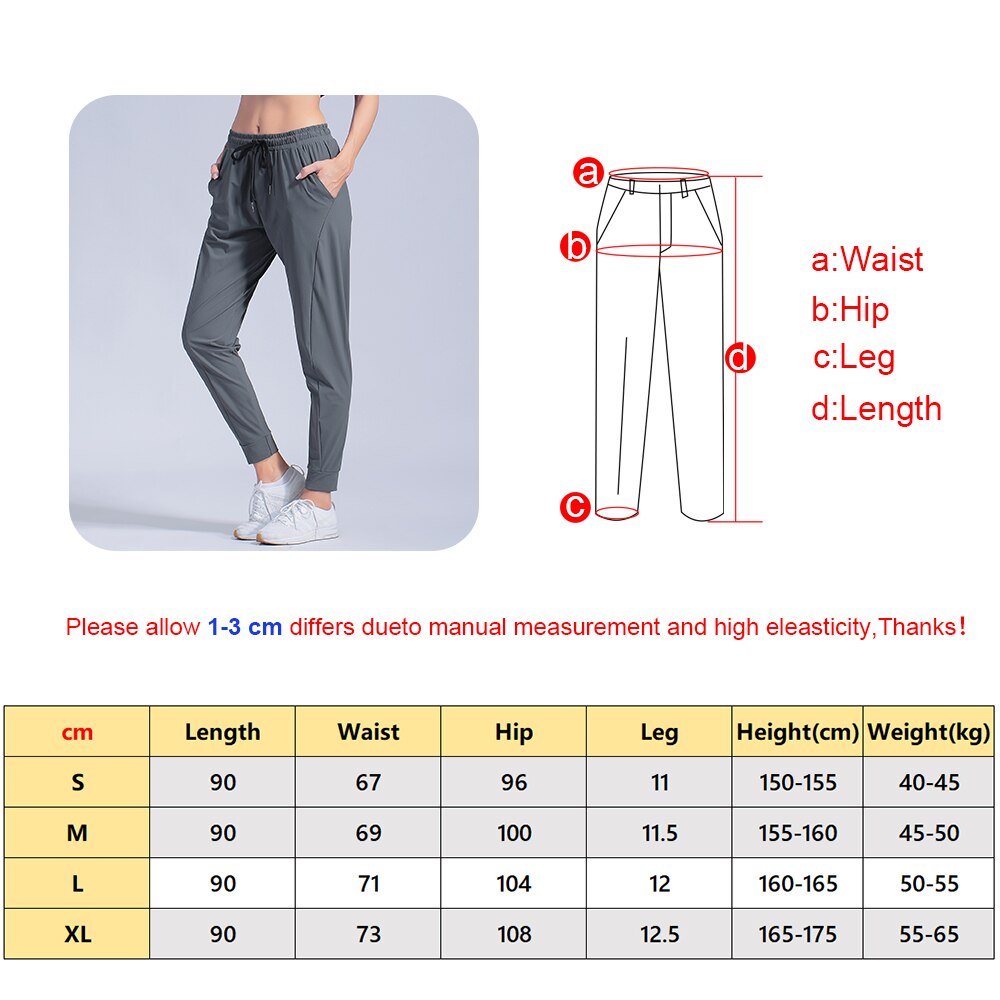 Female Trousers Nylon Quick Dry Running Sportswear