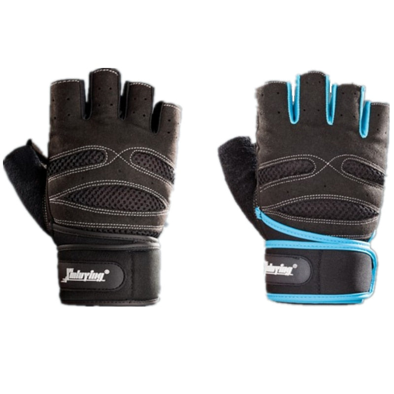 Men Gyms Body Building Brand Fitness Gloves - Pioneer Merchandise