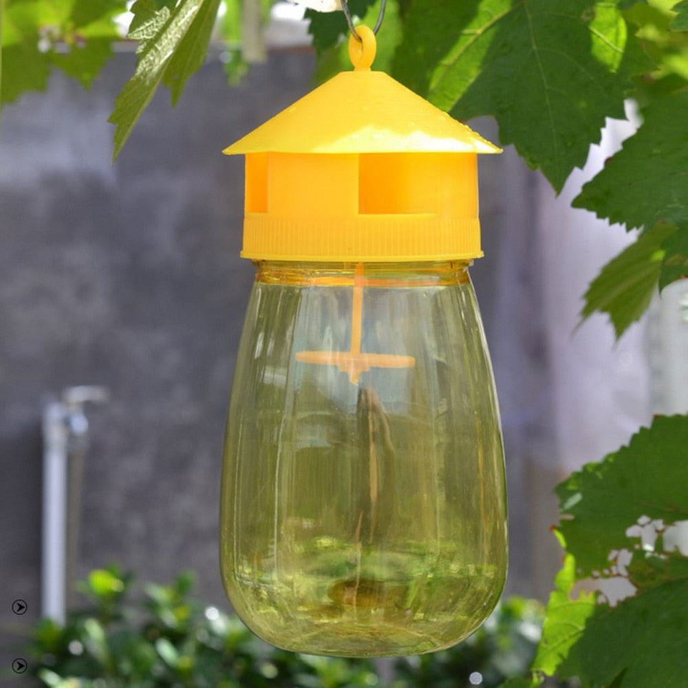 Behogar Fruit Fly Trap Catcher for Home Garden Patio Courtyard Orchard Fruit Vegetables - Pioneer Merchandise