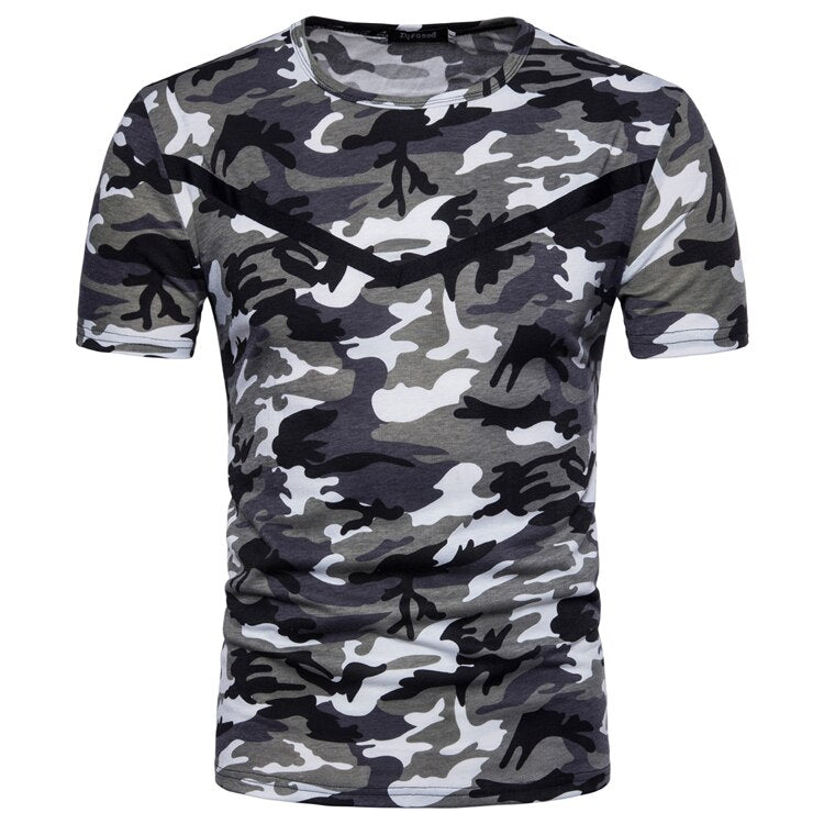 2018 T-shirt Men New Mens Brand Shirts For Men Cotton Casual Camouflage Short Sleeve Shirt Jerseys - Pioneer Merchandise