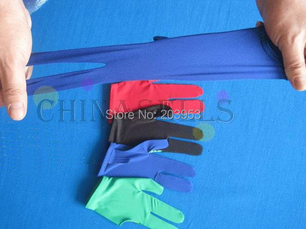 elasticity snooker pool billiards cue gloves billiard three finger glove 8 balls 9balls gloves - Pioneer Merchandise