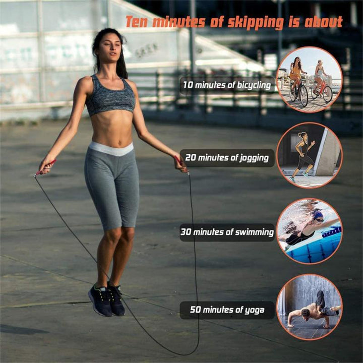 Adjustable Speed Jump Rope Crossfit Professional Men Women Gym Training Equipment