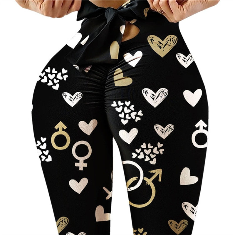 Yoga Pants Bow Tie Women Leggings Tights High Waist Leggings Sportswear - Pioneer Merchandise