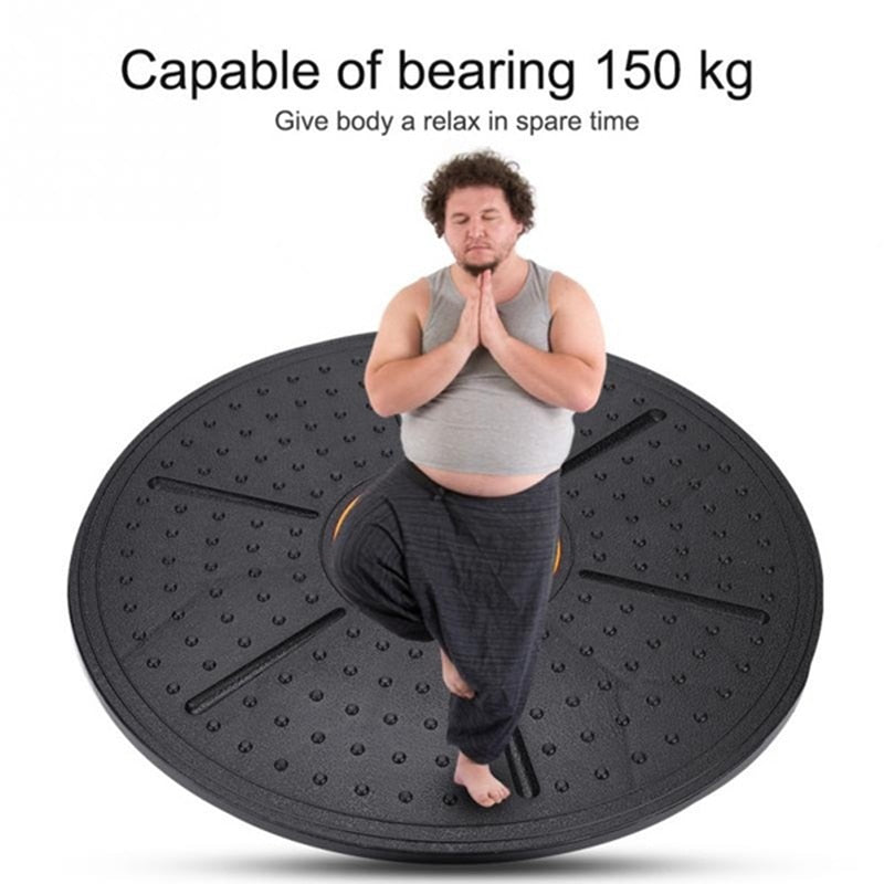 Yoga Balance Board 360 Degree Rotation Disc Round Waist Twisting Training Equipment