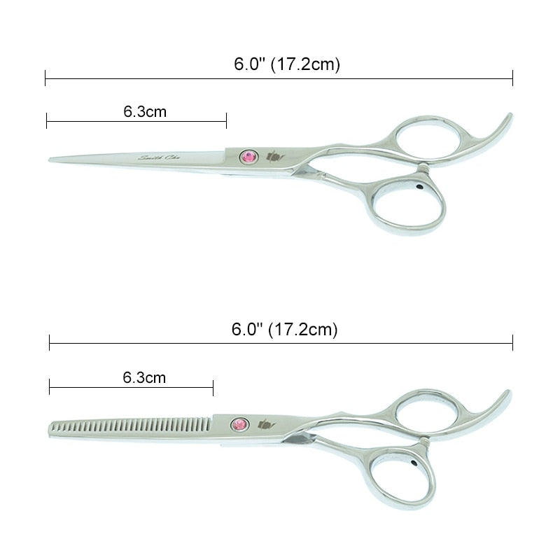 6.0" Hairdressers Scissors SMITH CHU Hair Cutting Scissors - Pioneer Merchandise