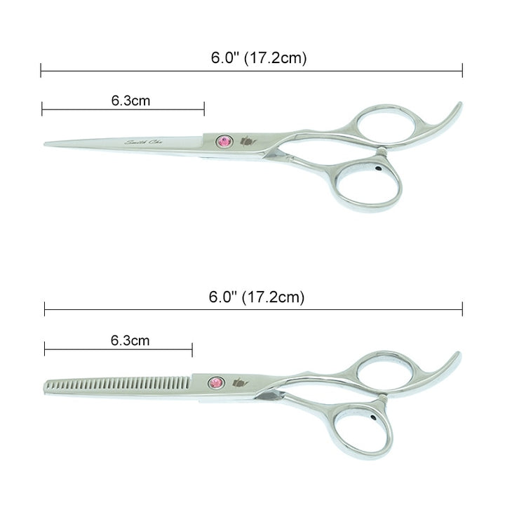 6.0" Hairdressers Scissors SMITH CHU Hair Cutting Scissors - Pioneer Merchandise