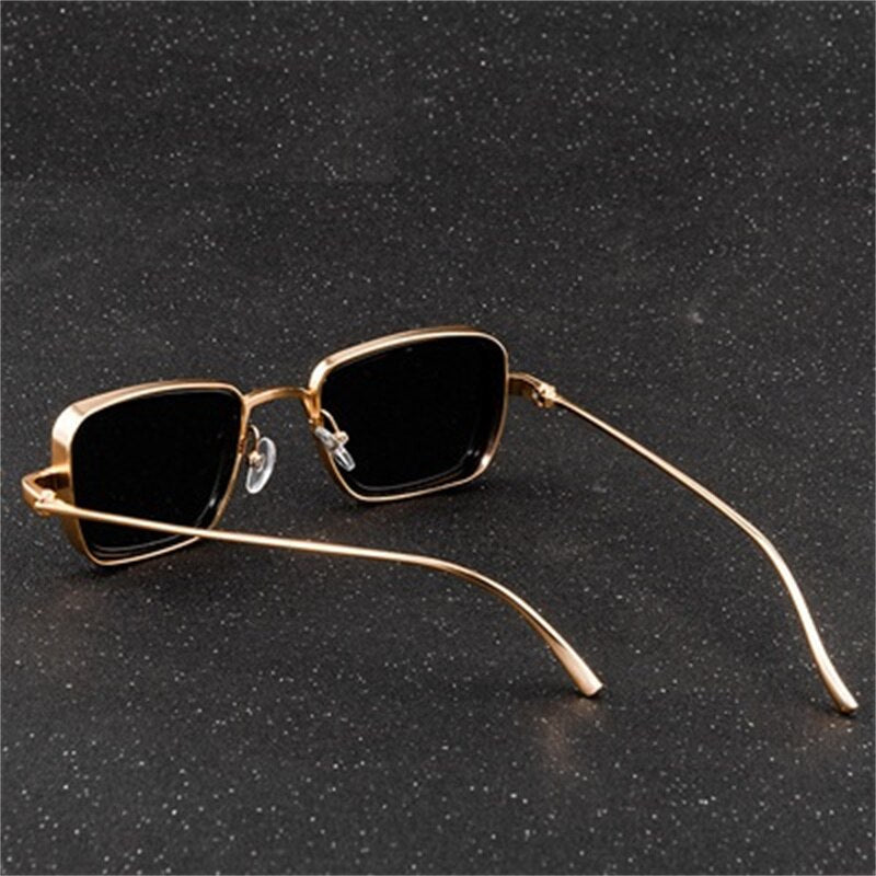 Steampunk Style Square Sunglasses