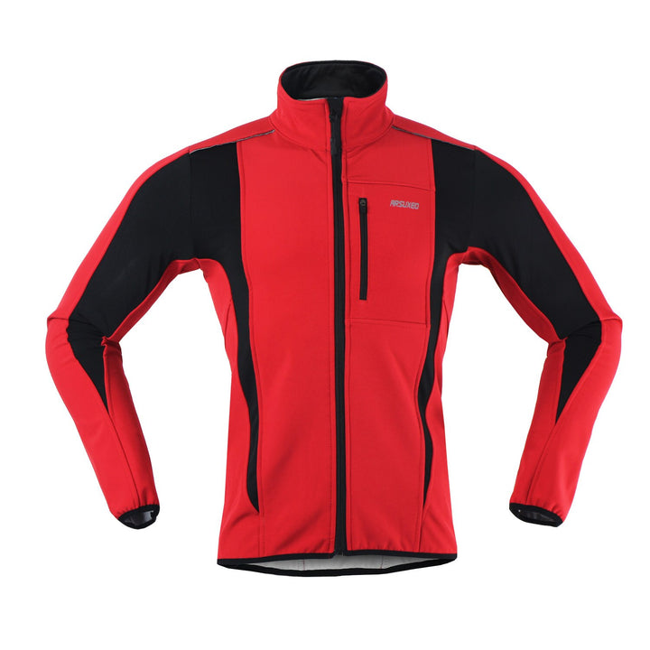 Cycling Jacket Winter Sport Fleece Thermal Warm Windproof Riding Bicycle jerseys - Pioneer Merchandise