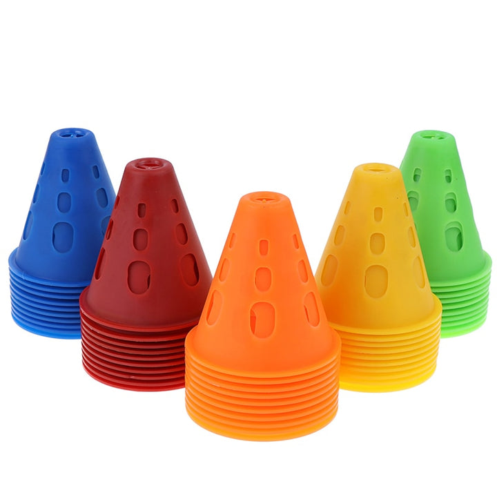 Soccer Trainning Cone 10pcs Stadium Marking Agility Training Equipment