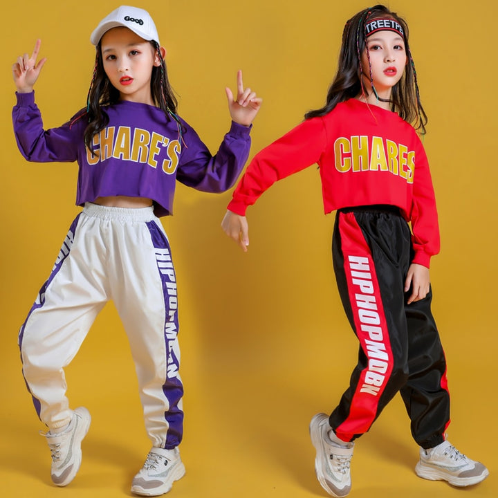 Kid Cool Hip Hop Clothing Hoodie Sweatshirt Shirt Top Crop