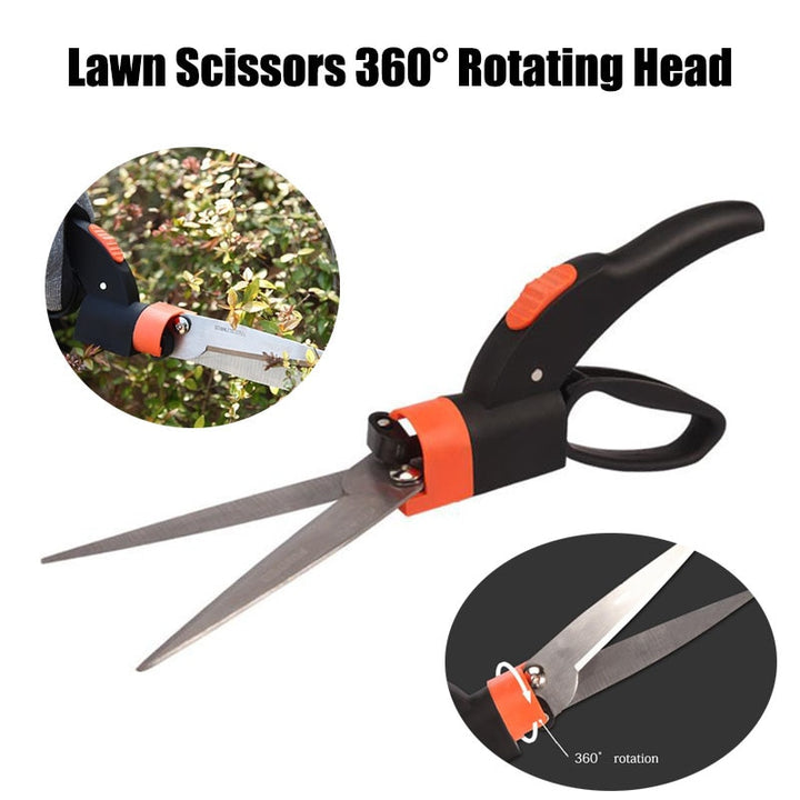 Grass Shears Hedge Shears Gardening Tools Handheld Lawn Trimming Borders - Pioneer Merchandise