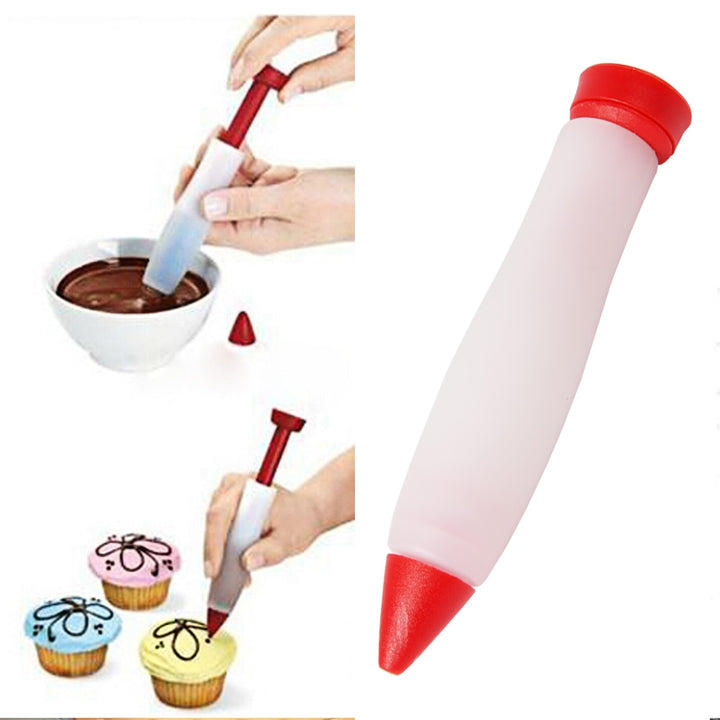 Household Silicone Food Writing Pen Chocolate Decorating Tool Cake Mold Writing utensils