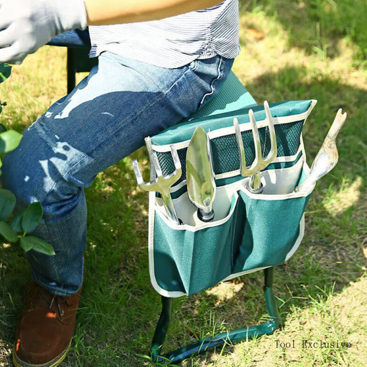 Garden Kneeler Folding Chair Portable Chair Kneeling Chair Garden Tools - Pioneer Merchandise