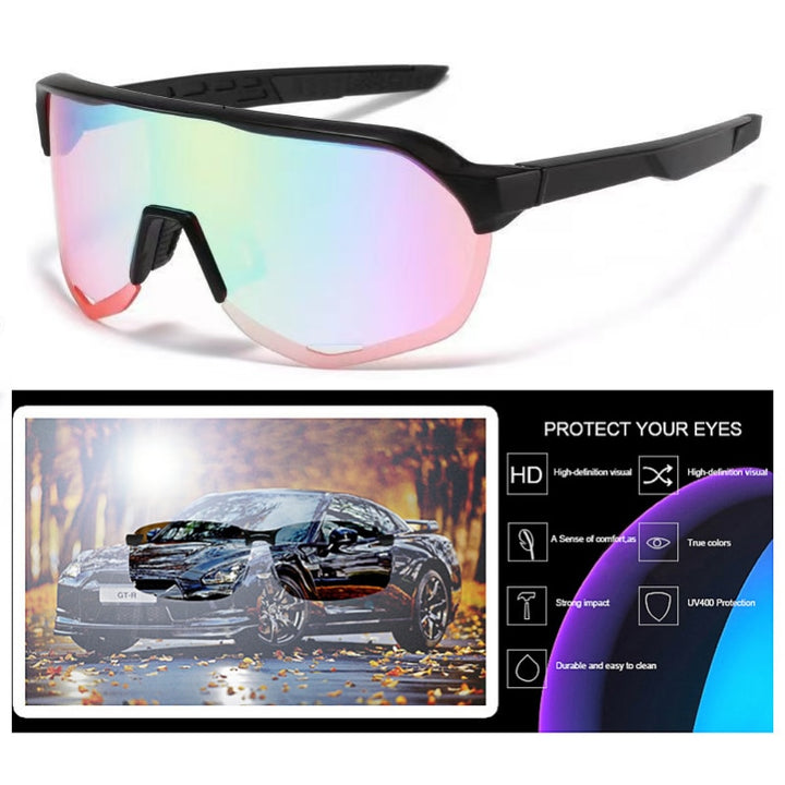 Photochromic Sports Glasses Men's and Women's Polarized Cycling Mountain Bike Mtb Sunglasses