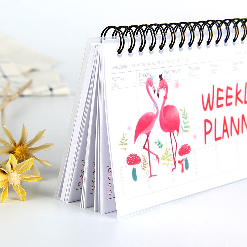 Kawaii Notebook Portable Agenda Diary Journal Weekly Monthly Planner - Pioneer Merchandise