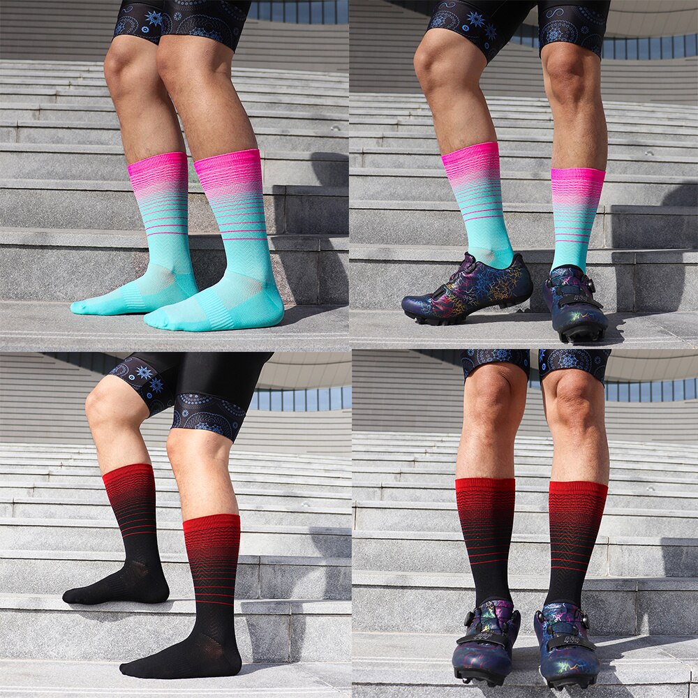 Sport Socks Unisex Cycling Socks Men Outdoor Sports Socks Bike Footwear - Pioneer Merchandise