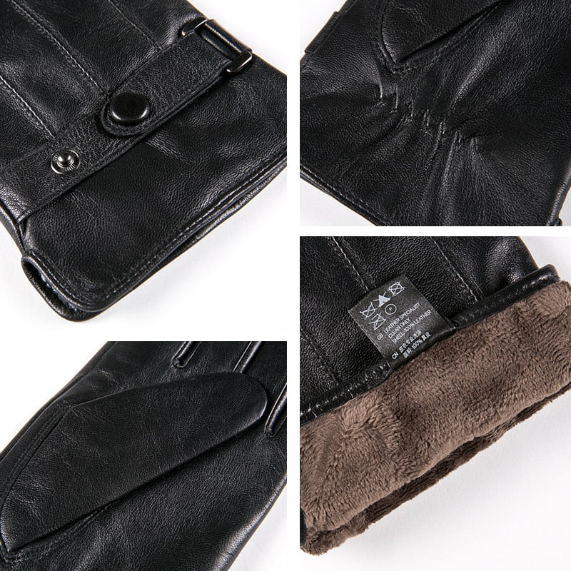 GOURS Winter Real Leather Gloves - Pioneer Merchandise