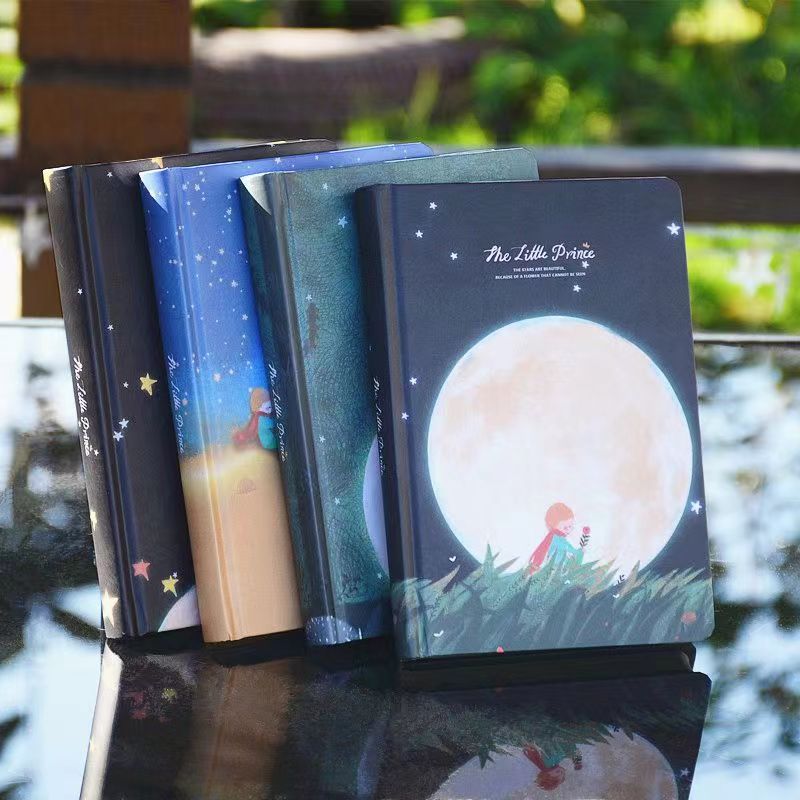 Color Page Illustration Cute Notebook Little Prince Series - Pioneer Merchandise