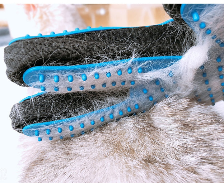 Pet Glove Cat Grooming Glove Cat Hair Deshedding Brush Remover Brush For Animal Gloves Dog