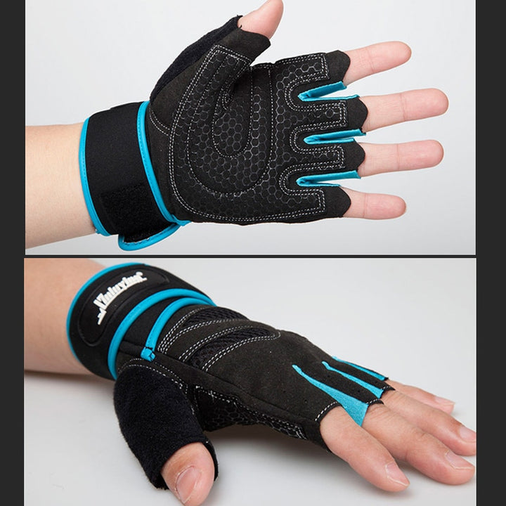 Men Gyms Body Building Brand Fitness Gloves - Pioneer Merchandise