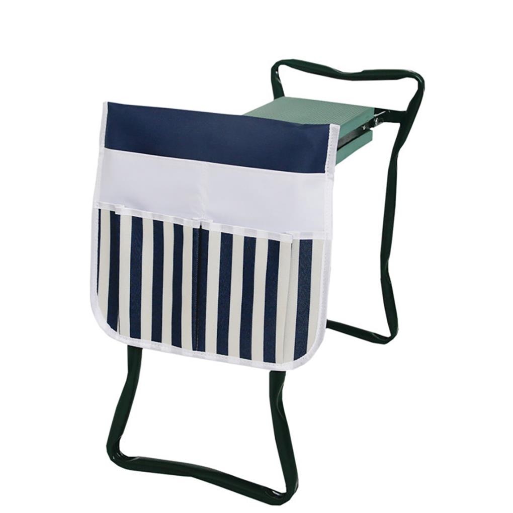 Garden Kneeler Seat Stool with Tool Bag Foldable Garden Kneeler - Pioneer Merchandise