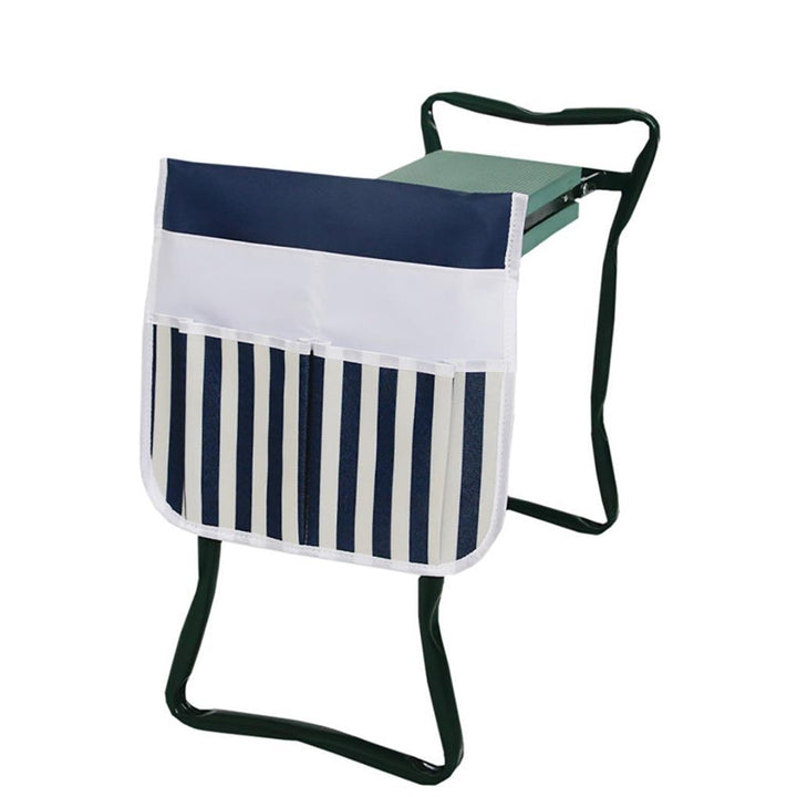 Garden Kneeler Seat Stool with Tool Bag Foldable Garden Kneeler - Pioneer Merchandise