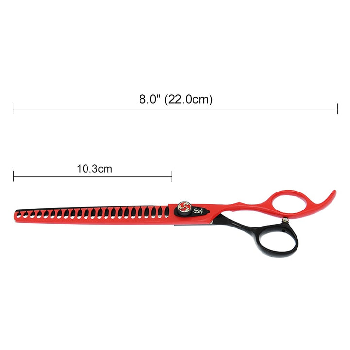 8.0" Meisha Professional Pet Thinning Scissors - Pioneer Merchandise