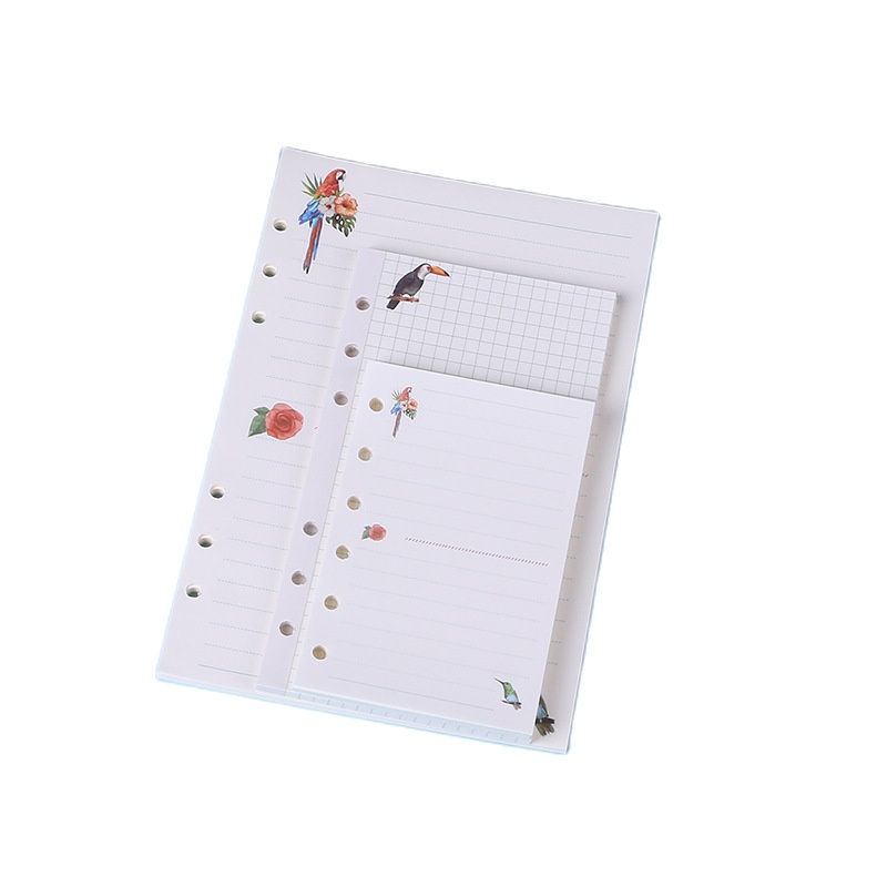 Notebook Paper Refill Spiral Binder Index Inner Pages Monthly Weekly Daily Planner Agenda - Pioneer Merchandise