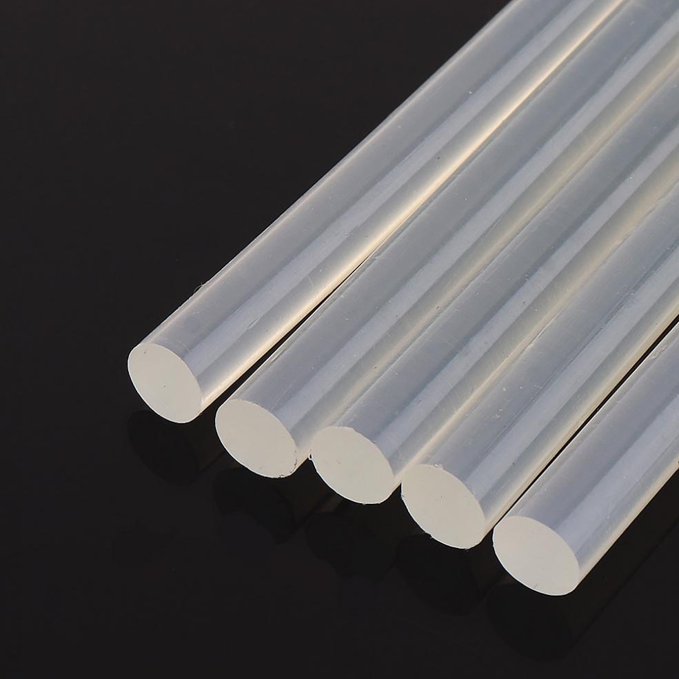 7mm / 11mm 10-100pcs/lot Transparent Hot-melt Gun Glue Sticks