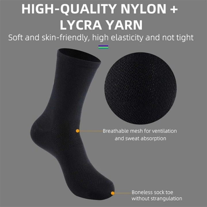 Sport Socks Unisex Cycling Socks Men Outdoor Sports Socks Bike Footwear - Pioneer Merchandise