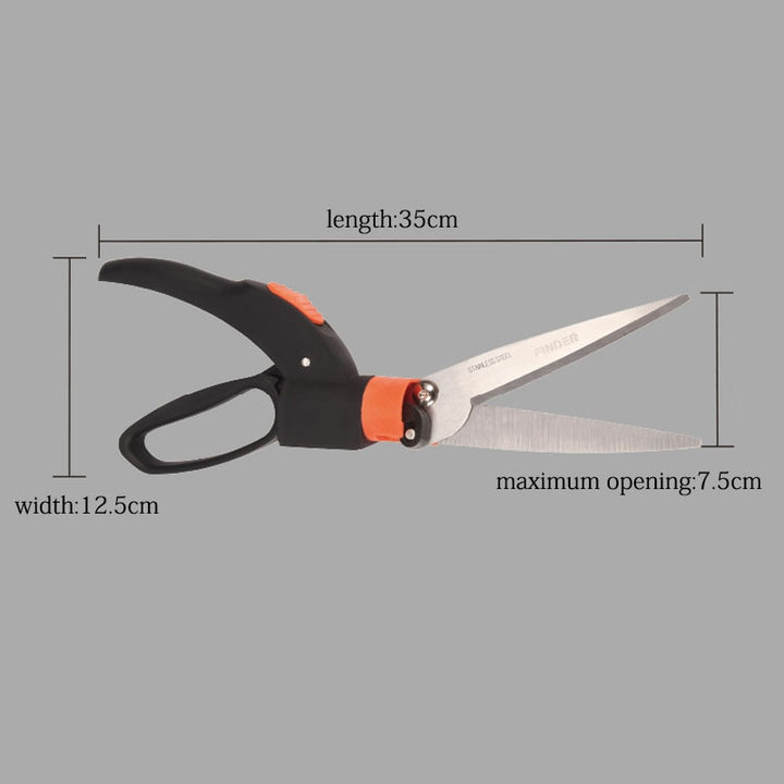 Grass Shears Hedge Shears Gardening Tools Handheld Lawn Trimming Borders - Pioneer Merchandise