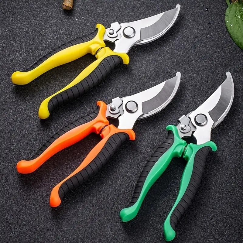 Pruner Garden Scissors Professional Sharp Bypass Pruning Shears - Pioneer Merchandise