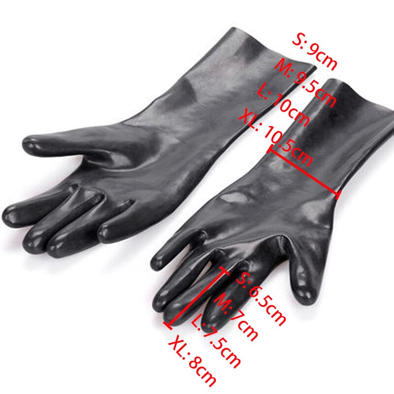 Hot Sale! Sexy Latex Short Gloves S-LA033 - Pioneer Merchandise