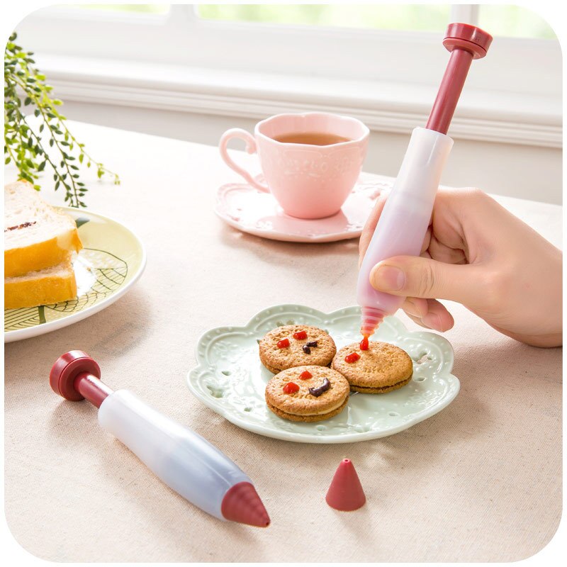 Kitchen Utensil Gadget Accessories Silicone Food Writing utensils